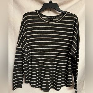 Lightweight knit top.